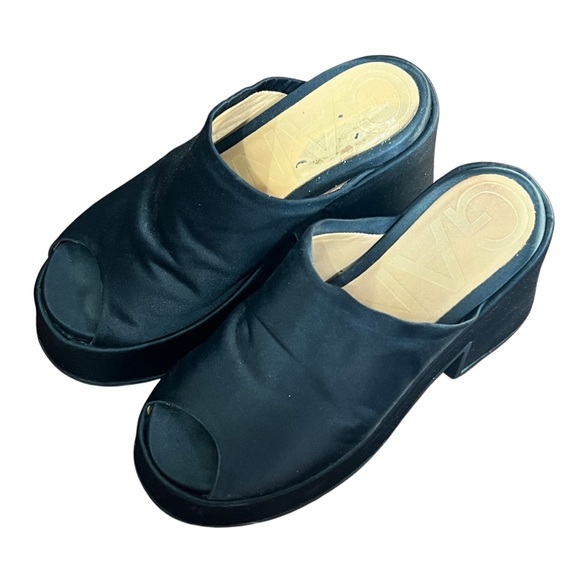 GANNI Satin platform mules size 37 - Picture 5 of 9